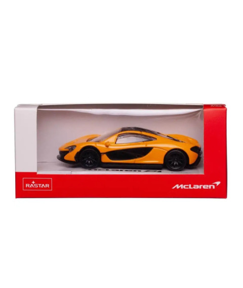 RS Masina RASTAR Die cast 1:43 scale McLaren P1б, galbena, 58376
